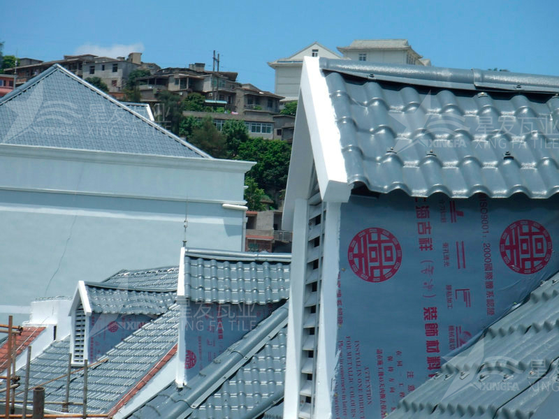 西安市面上的树脂瓦价格大概多少钱一平方呢？