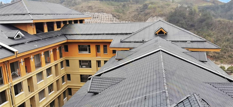 西安树脂瓦：解决屋面漏水的理想选择