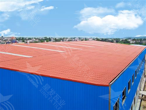 新型材料1050砖红色asa树脂瓦 盖厂房用仿古瓦 防腐防火耐候塑料瓦 西安pvc合成树脂瓦生产厂家